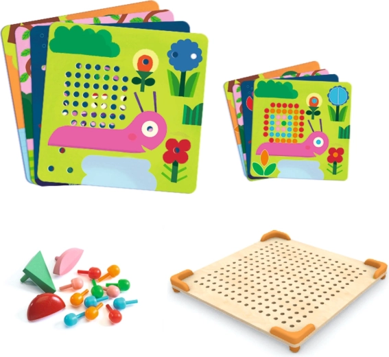 Sturdy wooden board with protective corners