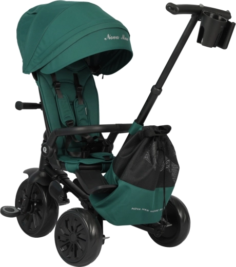 Parent push handle and freewheel function
