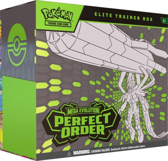 Pokémon TCG Mega Evolution 03 Perfect Order eliittreeneri karp