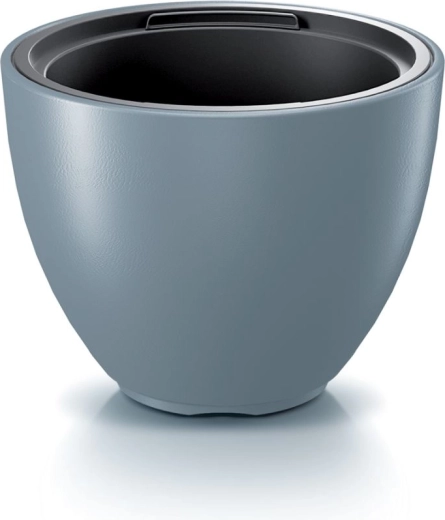 ümmargune istutuspott sisuga 56,9 cm helehall HEOS
