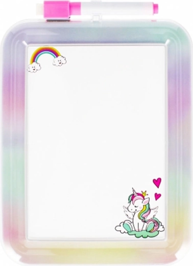Wipe-clean board with marker - 1 piece