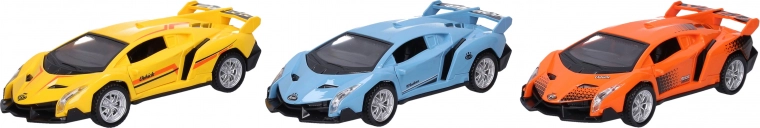 Hõõrdmootoriga auto efektidega 15 cm
