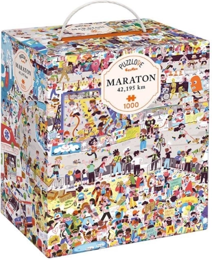 Puzzle Puzzlove Marathon 42.195 km – 1000 pieces