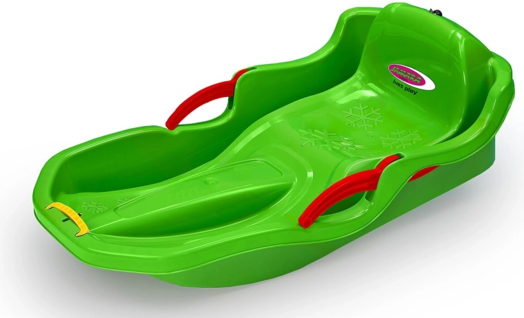 Bob Snow Play Comfort 80 cm roheline, käsipiduritega