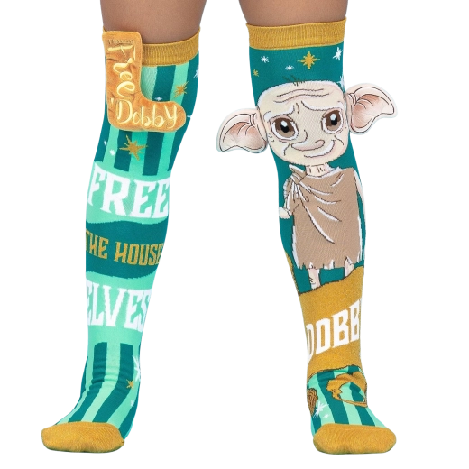 Crazy knee-high socks Harry Potter Dobby