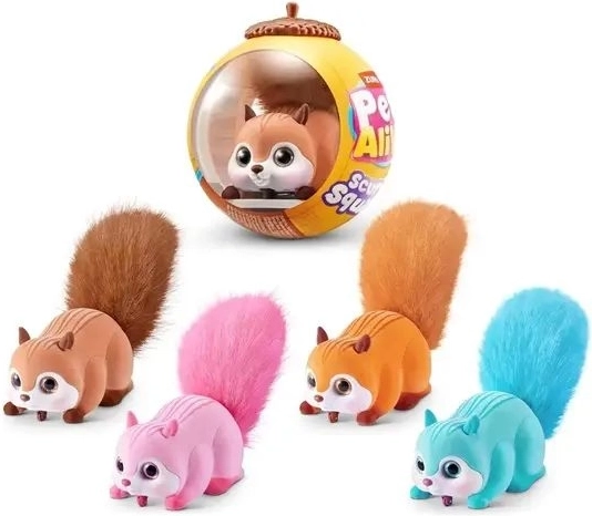 ZURU Pets Alive interaktiivne orav üllatuskuulis – 1 tk