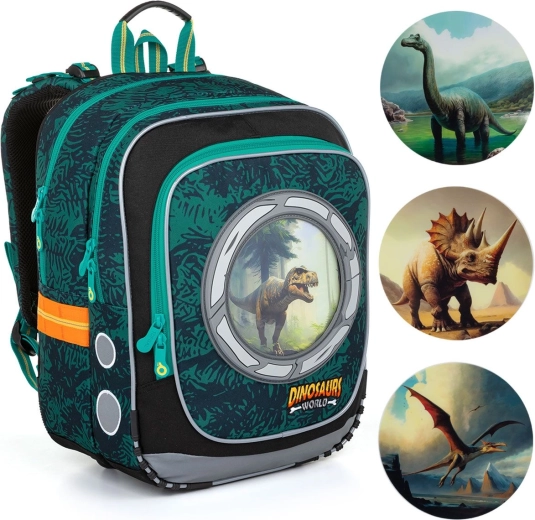 Lightweight dinosaur backpack Topgal ENDY