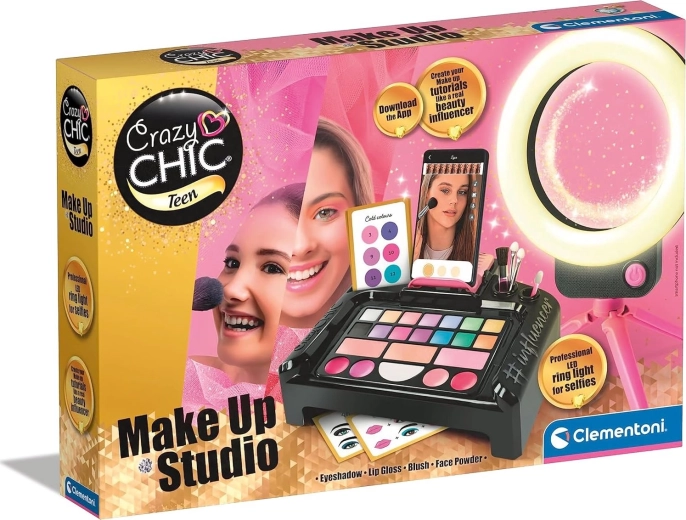 Crazy Chic Makeup Studio with LED Light