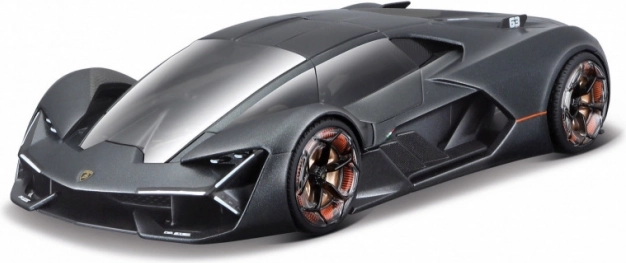 Buildable metal model of the Lamborghini Terzo Millennium in 1/24 scale