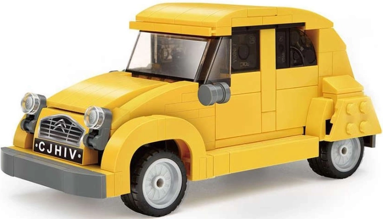 Klassikaline Citroën 2CV mõõtkavas 1:24