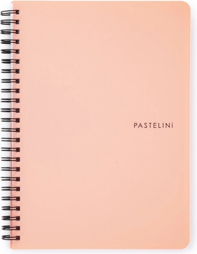 Spiraalplokk A5 Pastelini aprikoos