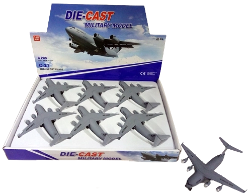 Metal airplane model BOEING C-17 in 1:500 scale