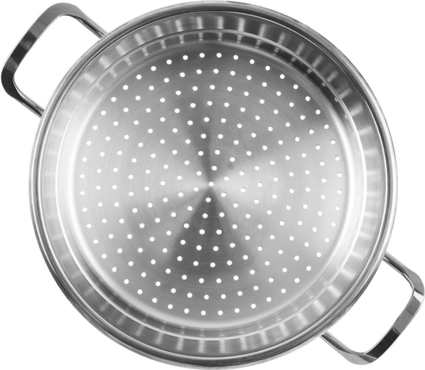 Perforeeritud põhi ühtlase auru jaoks