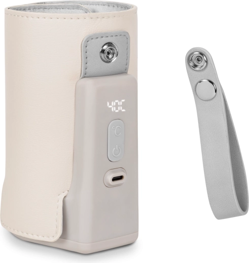 Wireless Bottle Warmer LIONELO Thermup Go Plus Beige Sand