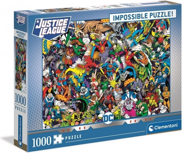 Pusle Clementoni Impossible: DC Comics Justice League 1000 tükki