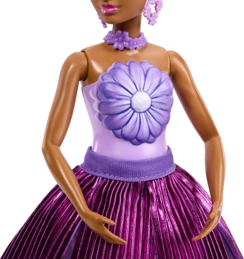 Style inspired by a purple daisy