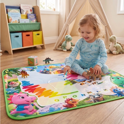 Dinosauruste maailm väikestele kunstnikele
