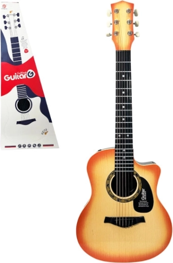 Children's toy guitar with light and sound