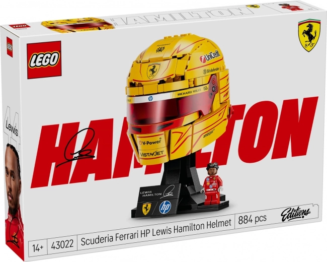 LEGO Editions Lewise Hamiltoni kiiver Scuderia Ferrari HP