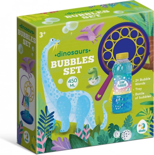 Dodo mullitamise komplekt dinosaurustega 450 ml