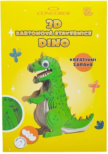 3D papist ehituskomplekt – dinosaurus