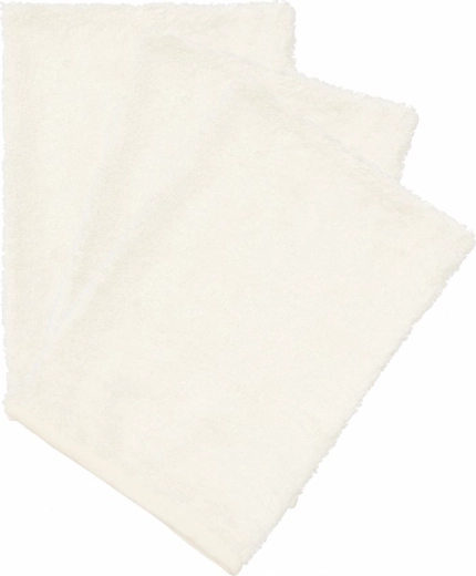 Timboo washcloths Daisy White (3 pcs)