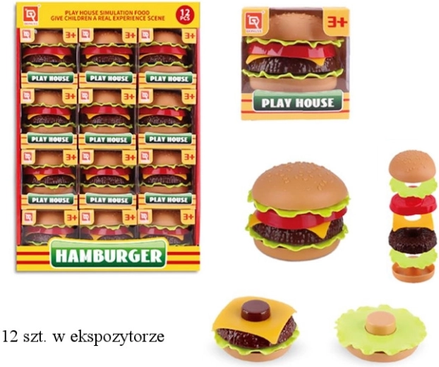 Kitchen Toy Set – Hamburger for Kids