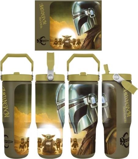 Star Warsi Mandaloriani ja Grogu „Sunset” rihmaga reisitass