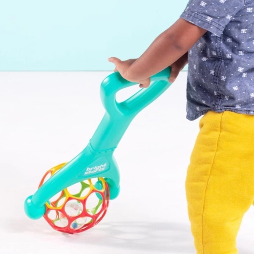 Sensory fun with a rattling ball