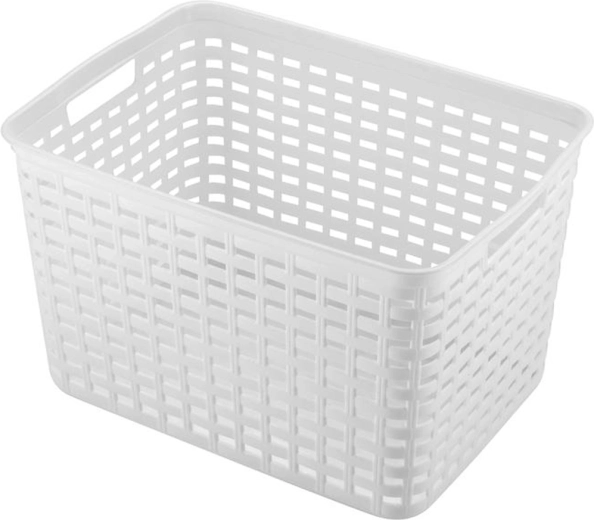 Plastikust hoiukorv HEIDRUN 39 × 29 × 22 cm – värvivalik