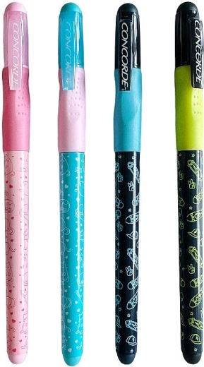 Kustutatav pastapliiats CONCORDE CoolMix sinise tinditäitega 0,7 mm – 1 tk