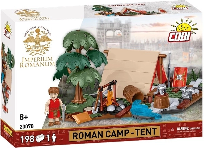 Cobi Imperium Romanum – Rooma laager: leegionäride telk (198 detaili)