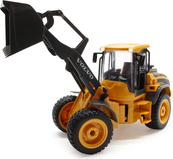 Impressive articulated steering and functional bucket