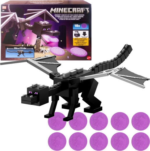Minecraft Ender Dragon – Dragon Breath Attack 55 cm