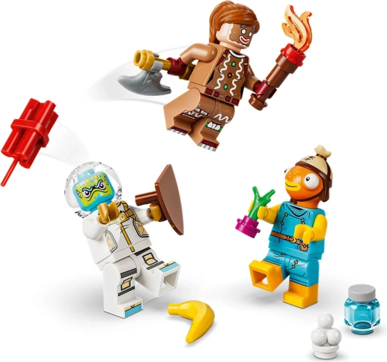 Kolm LEGO Fortnite