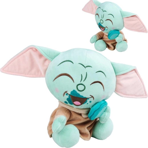 Disney Star Wars Grogu plush with macaron 25 cm