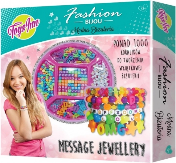 Message Jewellery Letter Bracelet Making Kit