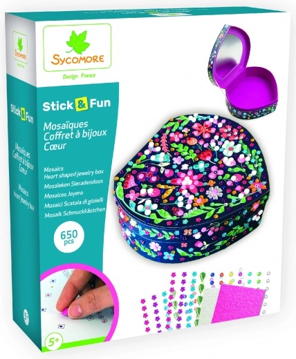 Stick & Fun – südamekujuline ehtekarp