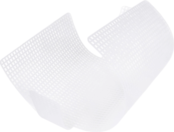 Sturdy yet flexible form as the handbag base