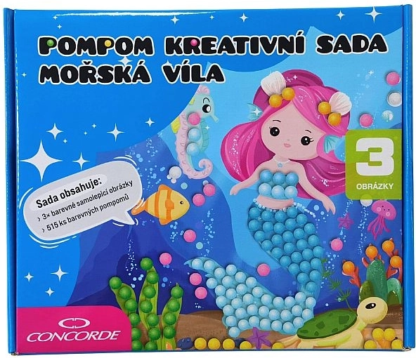 Loominguline pomponikomplekt Merineitsi CONCORDE