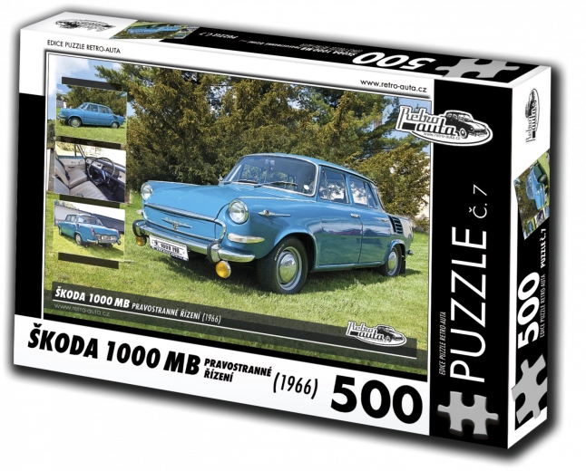 Pusle RETRO-AUTOD Škoda 1000 MB 1966 – 500 tükki