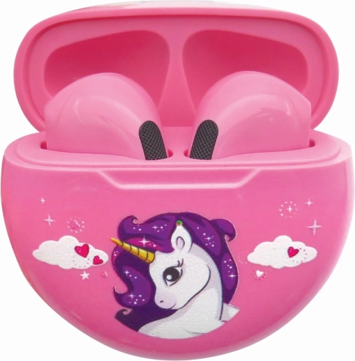 LEXIBOOK Kids Wireless Headphones with Microphone, Unicorn Theme