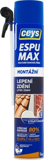 Paigaldus- ja liimiv PU-vaht 750 ml CEYS