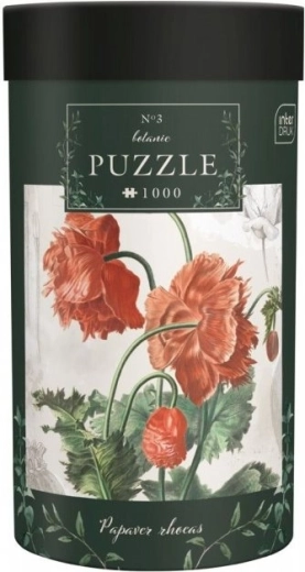 Puzzle Botanic: Corn Poppy 1,000 Pieces