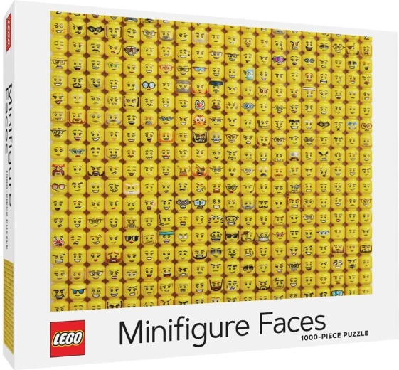 Chronicle Books LEGO minifiguuride näod pusle 1000 tükki