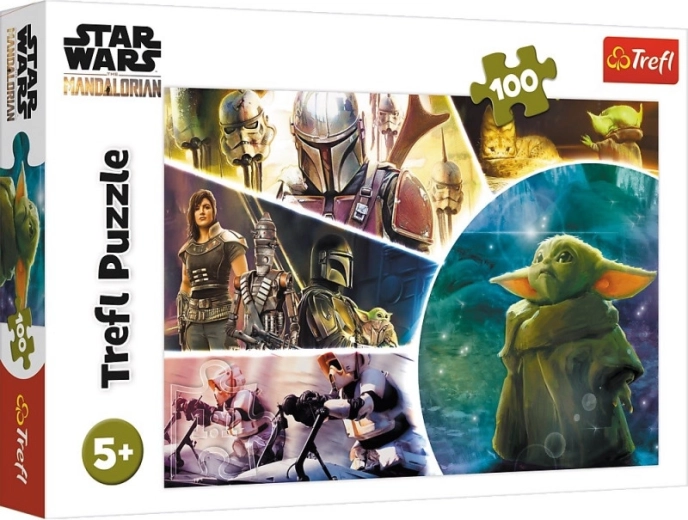 Pusle STAR WARS: THE MANDALORIAN – Baby Yoda, 100 tükki TREFL