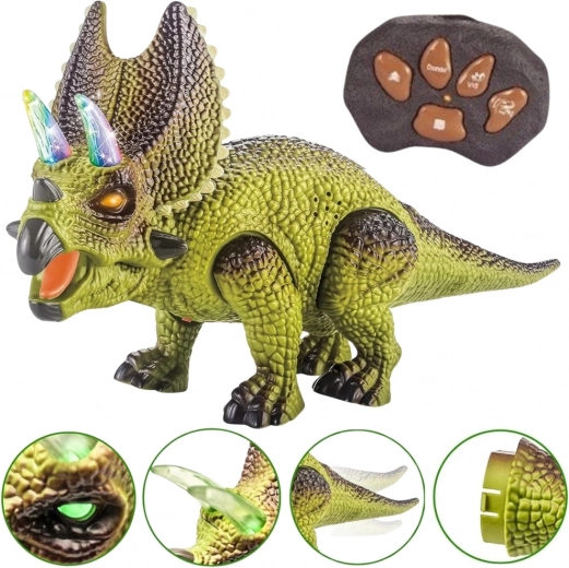 Woopie kaugjuhitav RC robot Triceratops