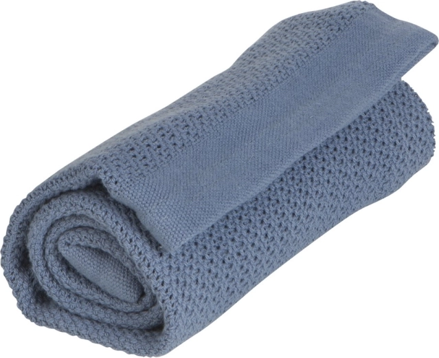 Vinter & Bloom tekk Soft grid organic denim blue