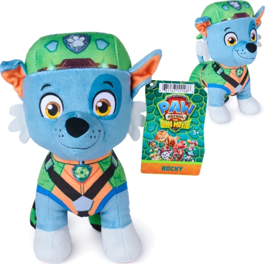 Spin Master PAW Patrol Dino filmi plüüsmänguasi Rocky 20 cm – 1 tk