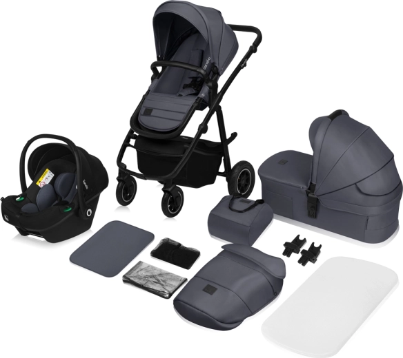 3-in-1 system for the city and travel